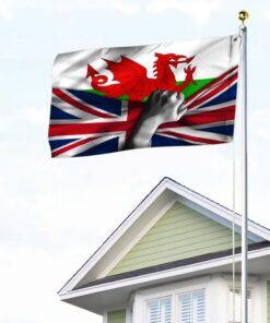 welsh and union grommet flag qnk880gfv2 3126