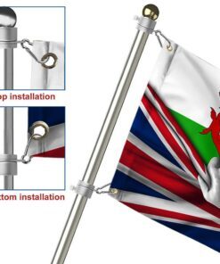 welsh and union grommet flag qnk880gfv2 5685