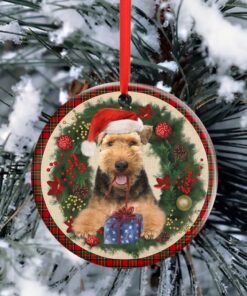 welsh terrier ornament dog lover christmas ornament qtr330ov6 1303