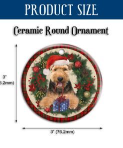 welsh terrier ornament dog lover christmas ornament qtr330ov6 4230