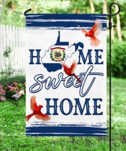 west virgina flag home sweet home bnn486f 1161