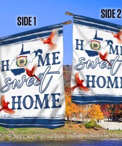 west virgina flag home sweet home bnn486f 3994