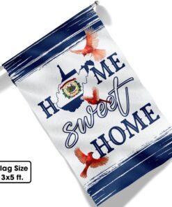 west virgina flag home sweet home bnn486f 5145