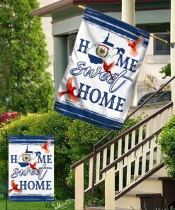 west virgina flag home sweet home bnn486f 5181