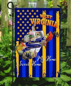 west virginia. my home sweet home flag 7336