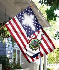 west virginia american flag 4956