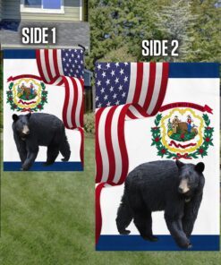 west virginia black bear flag mln1141fv22 2556