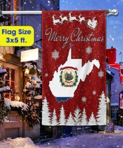 west virginia christmas flag home sweet home tqn726fv2 4998