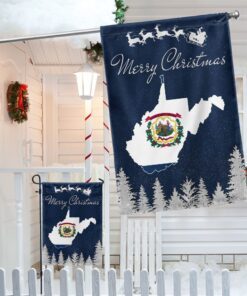 west virginia christmas flag tqn726f 4137