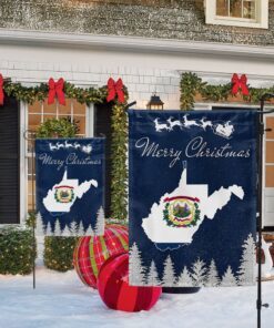 west virginia christmas flag tqn726f 7437