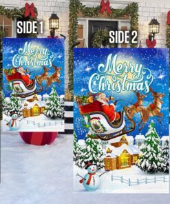 west virginia christmas flag west virginia santa sleigh lnt765f 7004