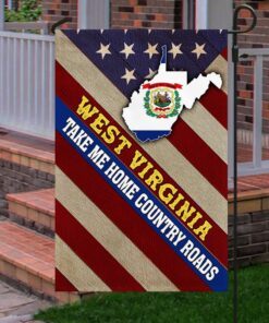 west virginia flag take me home country roads mlh1965fv1 3472
