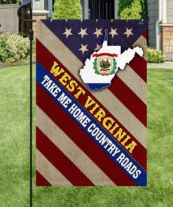 west virginia flag take me home country roads mlh1965fv1 4470