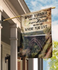 West Virginia Forever In Your Heart Flag