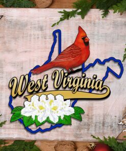 west virginia map christmas ornament tqn533o 3831