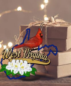 west virginia map christmas ornament tqn533o 6711