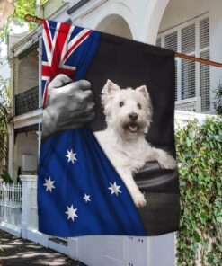 westie flag west highland white terrier australian flag trl1663fv1 7761