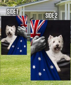 westie flag west highland white terrier australian flag trl1663fv1 8617