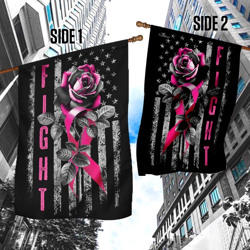 What A Great Addition To Your House! Fight Like A Girl Breast Cancer - Image 5