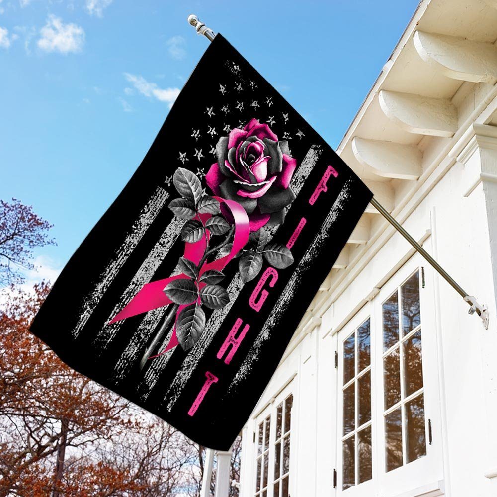 What A Great Addition To Your House! Fight Like A Girl Breast Cancer - Image 2