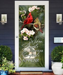 when angels are near cardinals appear. love in heaven door cover 5172