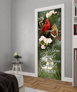 when angels are near cardinals appear. love in heaven door cover 5756