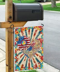 whisper words of wisdom let it be hippie flag 4931
