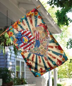 whisper words of wisdom let it be hippie flag 7411