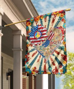 Whisper Words Of Wisdom Let It Be Hippie Flag
