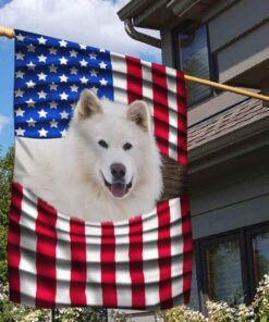 white alaskan malamute american flag thb3647fv5 3082