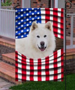 white alaskan malamute american flag thb3647fv5 8319