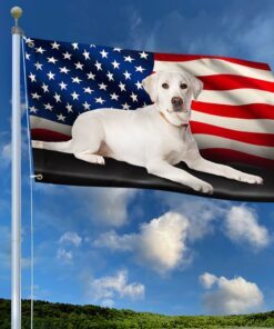 white labrador retriever american grommet flag qnn437gfv7a 4954