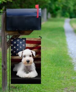 white miniature schnauzer american flag flagwix™ the us schnauzer flag 8653