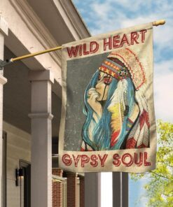 Wild Heart Gypsy Soul Flag