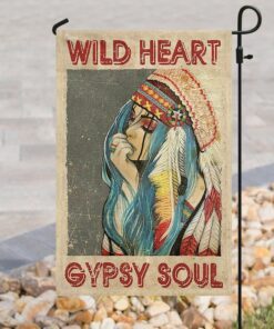 wild heart gypsy soul flag 6167