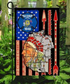 wisconsin state flag 4541