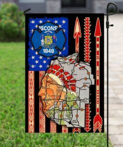 wisconsin state flag 8189