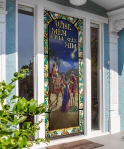 wise men still seek him. three kings day door cover 7170