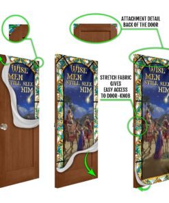 wise men still seek him. three kings day door cover 7695
