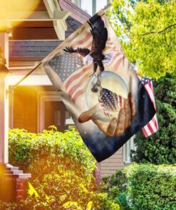Wrapped In Glory German Shepherd Flag