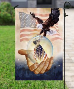 wrapped in glory german shepherd flag 1582