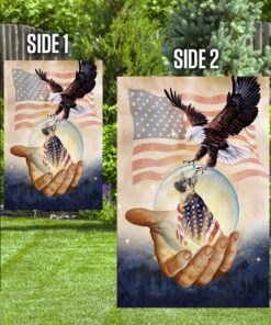 wrapped in glory german shepherd flag 2171