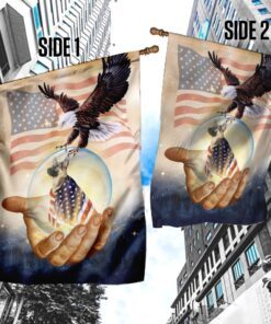 wrapped in glory german shepherd flag 3295