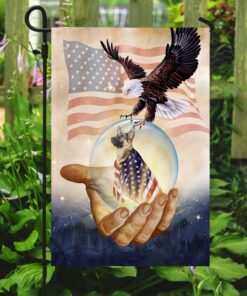 wrapped in glory german shepherd flag 4677