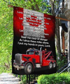 wrecker flag driver prayer canadian flag trl1884f 5074