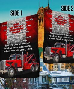 wrecker flag driver prayer canadian flag trl1884f 6096
