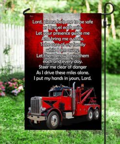 wrecker flag driver prayer canadian flag trl1884f 8249
