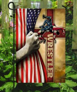 wrestler america flag 2685