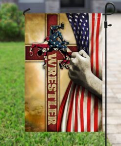 wrestler america flag 7975