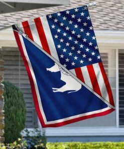 Wyoming American Flag MLH1963F